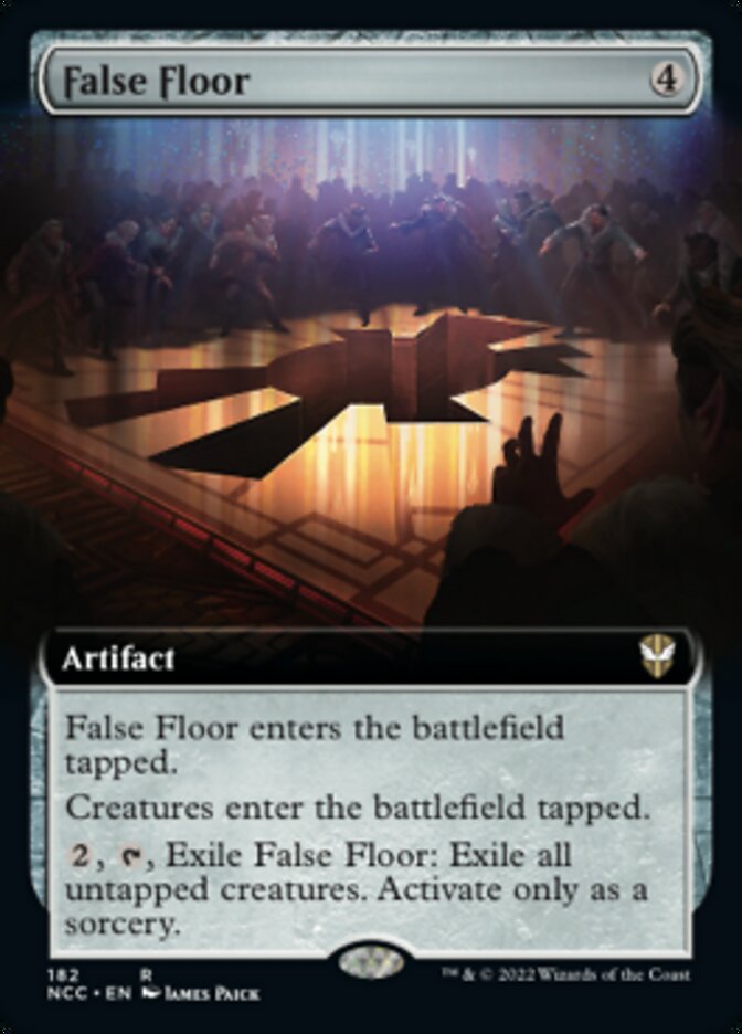 False Floor (Extended Art) [Streets of New Capenna Commander] | Exor Games Summserside