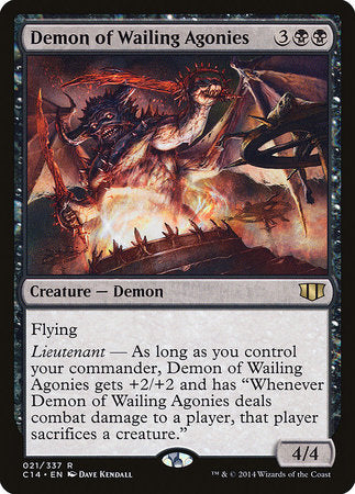 Demon of Wailing Agonies [Commander 2014] | Exor Games Summserside