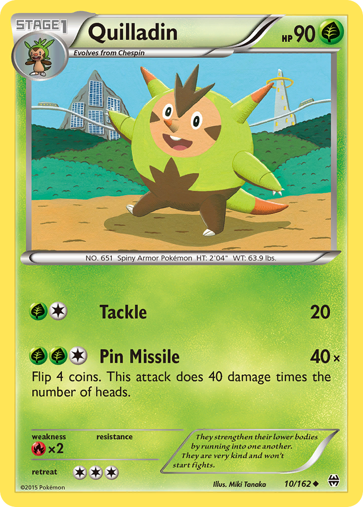 Quilladin (10/162) [XY: BREAKthrough] | Exor Games Summserside