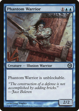 Phantom Warrior [Duels of the Planeswalkers] | Exor Games Summserside