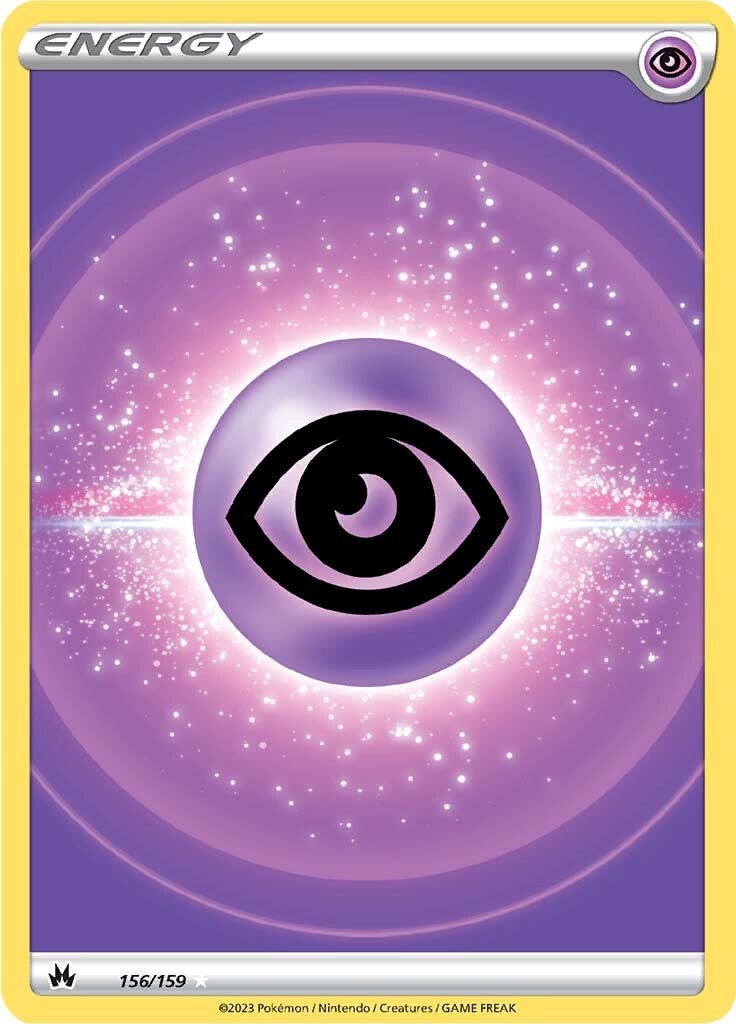 Psychic Energy (156/159) (Texture Full Art) [Sword & Shield: Crown Zenith] | Exor Games Summserside