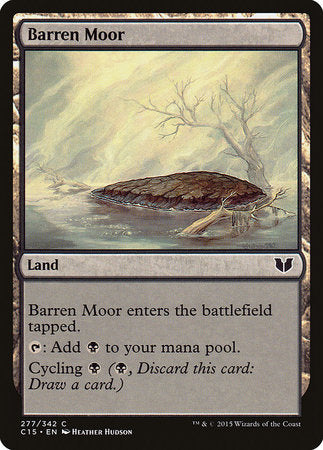 Barren Moor [Commander 2015] | Exor Games Summserside