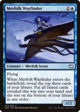 Merfolk Wayfinder [Duel Decks: Merfolk vs. Goblins] | Exor Games Summserside