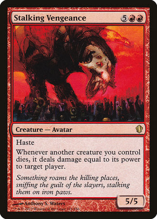 Stalking Vengeance [Commander 2013] | Exor Games Summserside