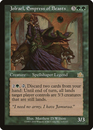 Jolrael, Empress of Beasts [Prophecy] | Exor Games Summserside