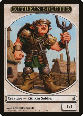 Kithkin Soldier Token [Lorwyn Tokens] | Exor Games Summserside