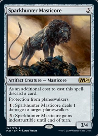 Sparkhunter Masticore [Core Set 2021] | Exor Games Summserside