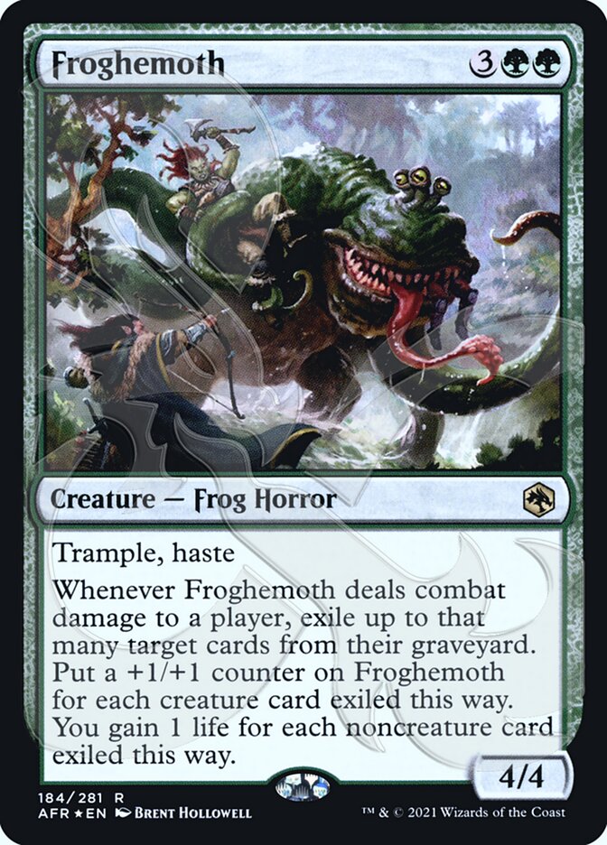 Froghemoth (Ampersand Promo) [Dungeons & Dragons: Adventures in the Forgotten Realms Promos] | Exor Games Summserside