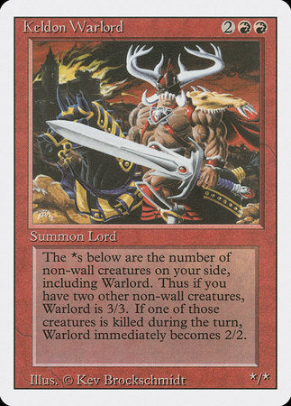 Keldon Warlord [Revised Edition] | Exor Games Summserside