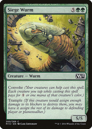 Siege Wurm [Magic 2015] | Exor Games Summserside