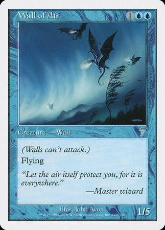 Wall of Air [Seventh Edition] | Exor Games Summserside