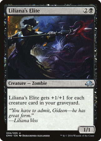 Liliana's Elite [Eldritch Moon] | Exor Games Summserside