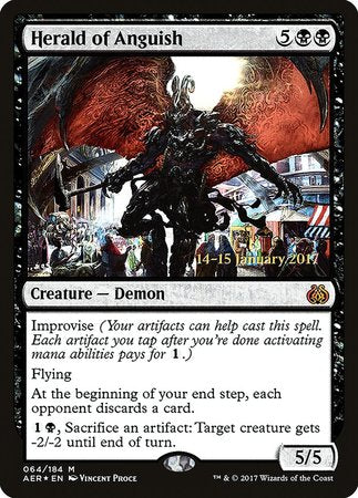 Herald of Anguish [Aether Revolt Promos] | Exor Games Summserside