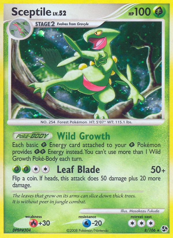 Sceptile (8/106) [Diamond & Pearl: Great Encounters] | Exor Games Summserside