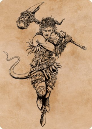 Karlach, Fury of Avernus Art Card (54) [Commander Legends: Battle for Baldur's Gate Art Series] | Exor Games Summserside