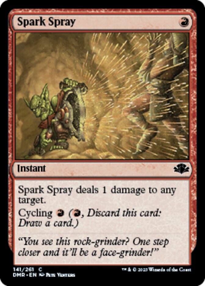 Spark Spray [Dominaria Remastered] | Exor Games Summserside