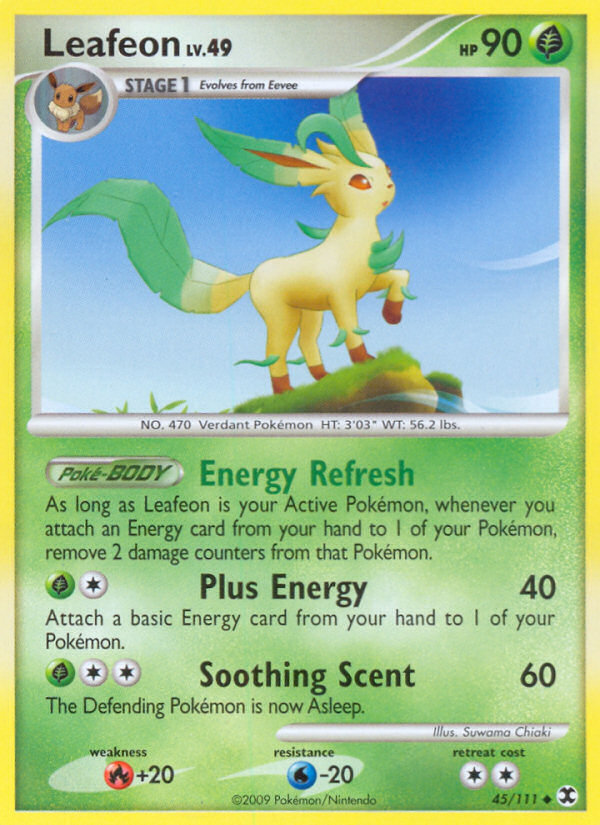 Leafeon (45/111) [Platinum: Rising Rivals] | Exor Games Summserside