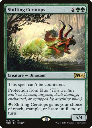 Shifting Ceratops [Core Set 2020 Promos] | Exor Games Summserside