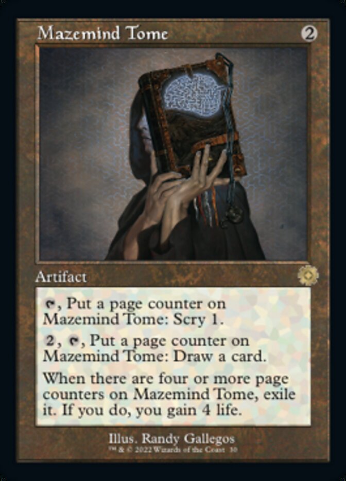 Mazemind Tome (Retro) [The Brothers' War Retro Artifacts] | Exor Games Summserside