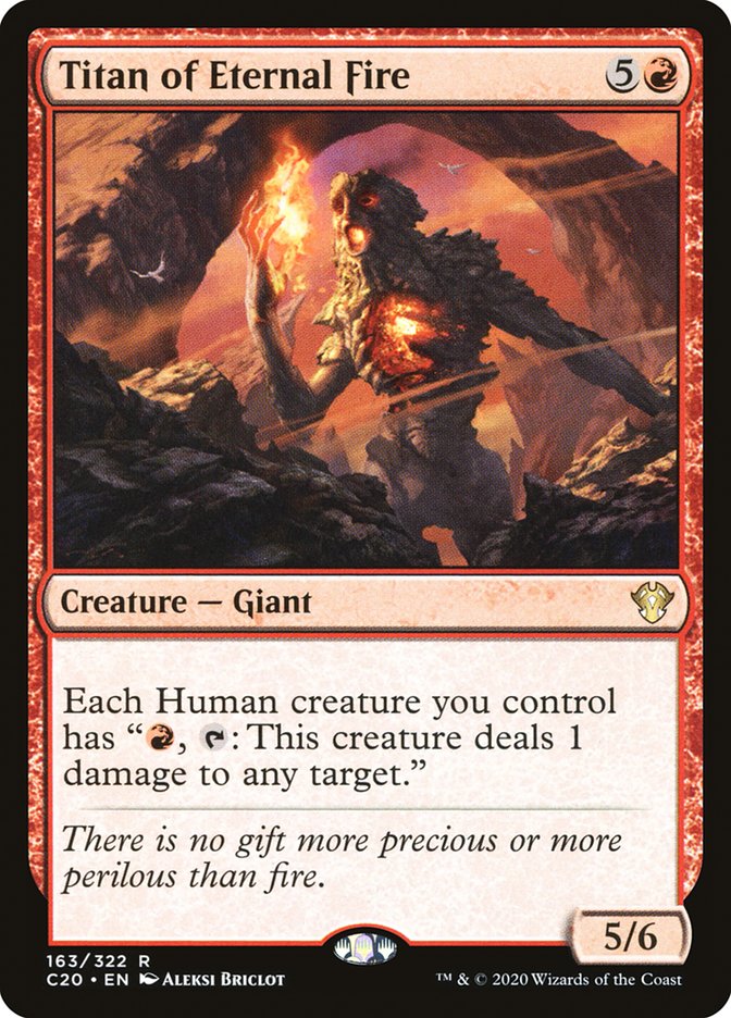 Titan of Eternal Fire [Commander 2020] | Exor Games Summserside