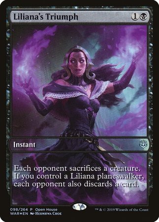 Liliana's Triumph [War of the Spark Promos] | Exor Games Summserside