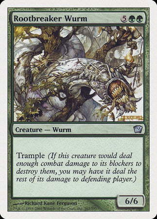 Rootbreaker Wurm [Ninth Edition] | Exor Games Summserside