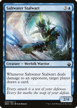 Saltwater Stalwart [Battlebond] | Exor Games Summserside