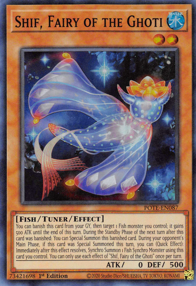 Shif, Fairy of the Ghoti [POTE-EN087] Super Rare | Exor Games Summserside