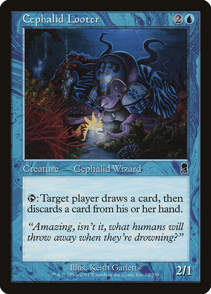 Cephalid Looter (Misprinted) [Odyssey] | Exor Games Summserside