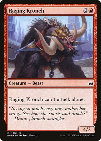 Raging Kronch [War of the Spark] | Exor Games Summserside