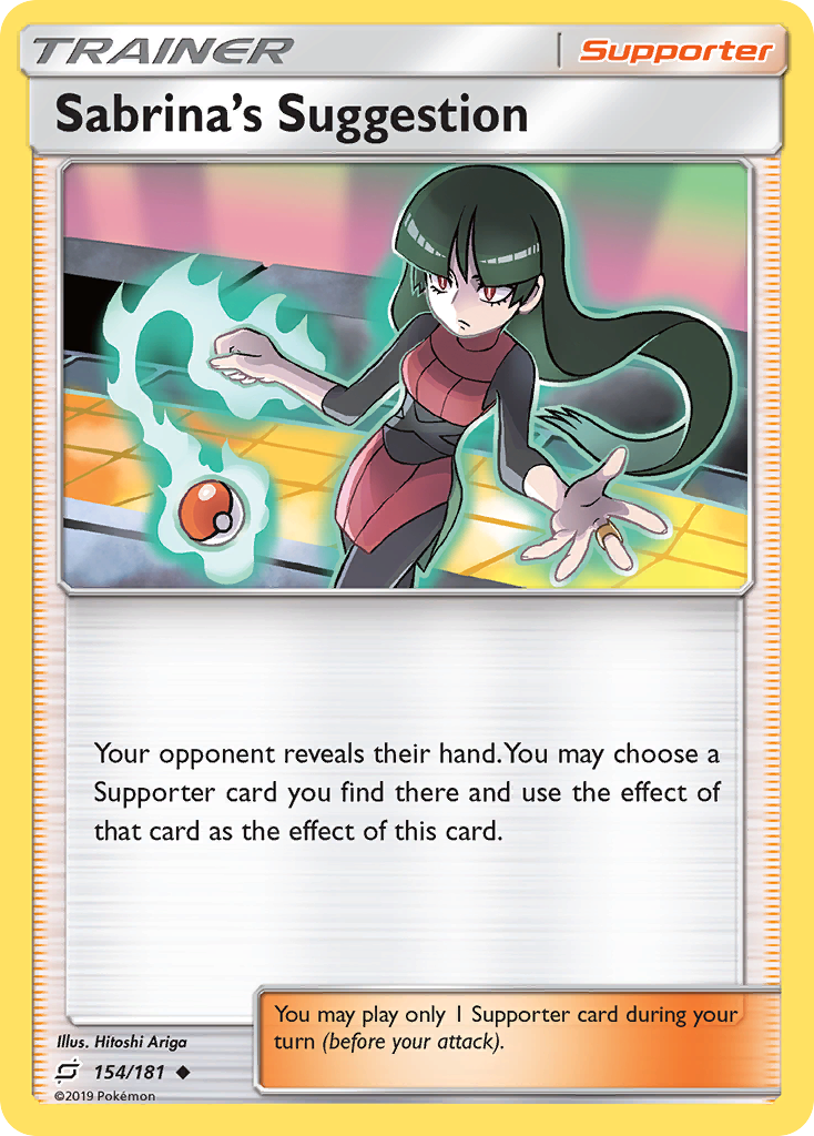 Sabrina's Suggestion (154/181) [Sun & Moon: Team Up] | Exor Games Summserside