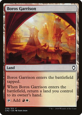 Boros Garrison [Commander Anthology Volume II] | Exor Games Summserside