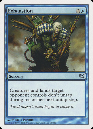 Exhaustion [Ninth Edition] | Exor Games Summserside