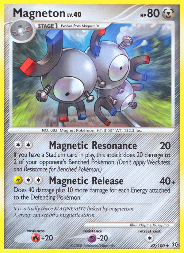 Magneton (42/100) [Diamond & Pearl: Stormfront] | Exor Games Summserside