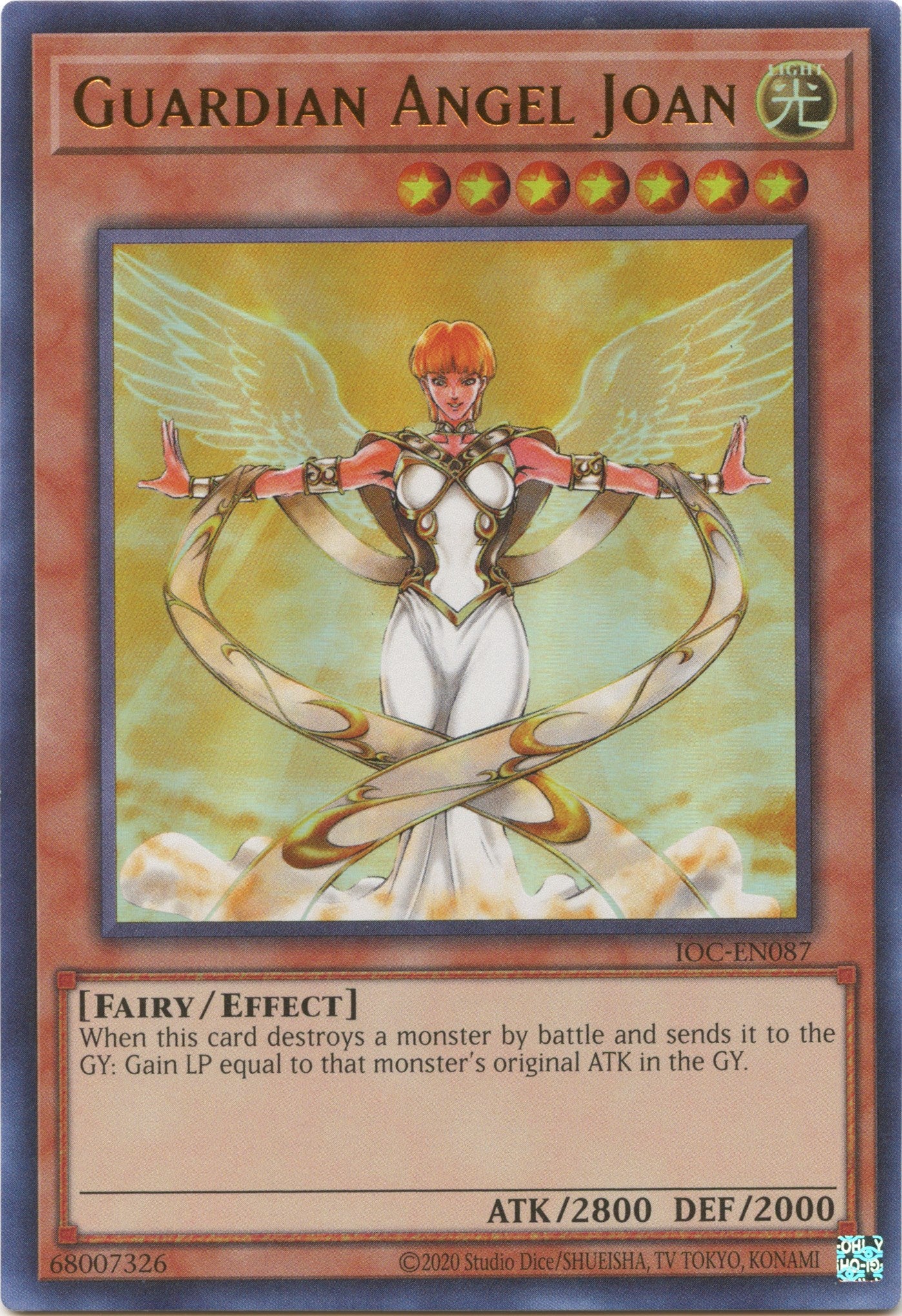 Guardian Angel Joan (25th Anniversary) [IOC-EN087] Ultra Rare | Exor Games Summserside