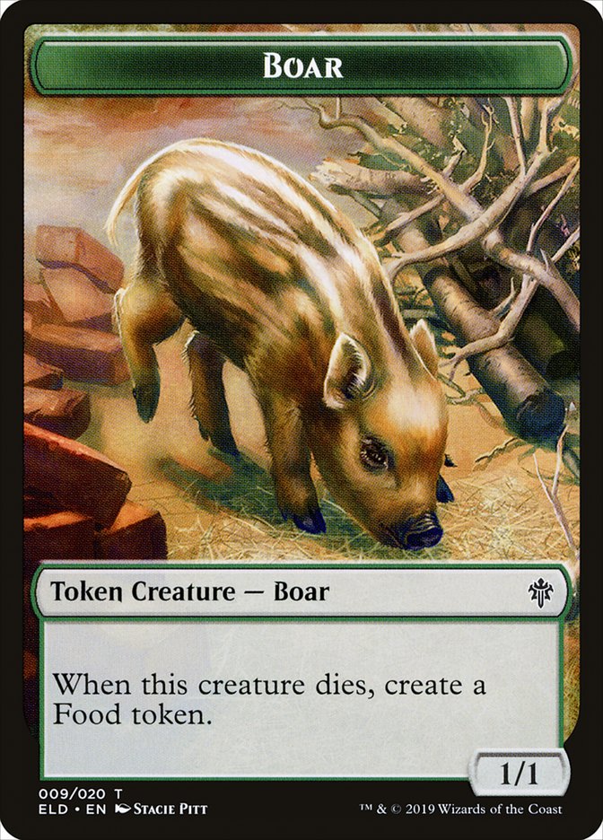 Boar [Throne of Eldraine Tokens] | Exor Games Summserside