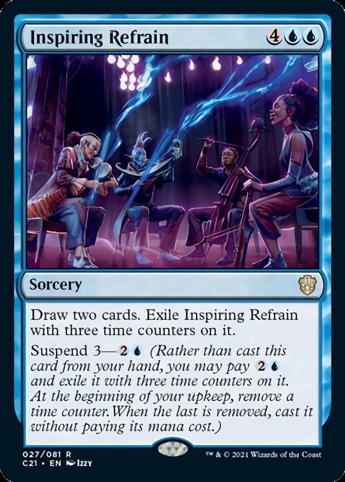 Inspiring Refrain [Commander 2021] | Exor Games Summserside