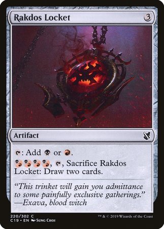 Rakdos Locket [Commander 2019] | Exor Games Summserside