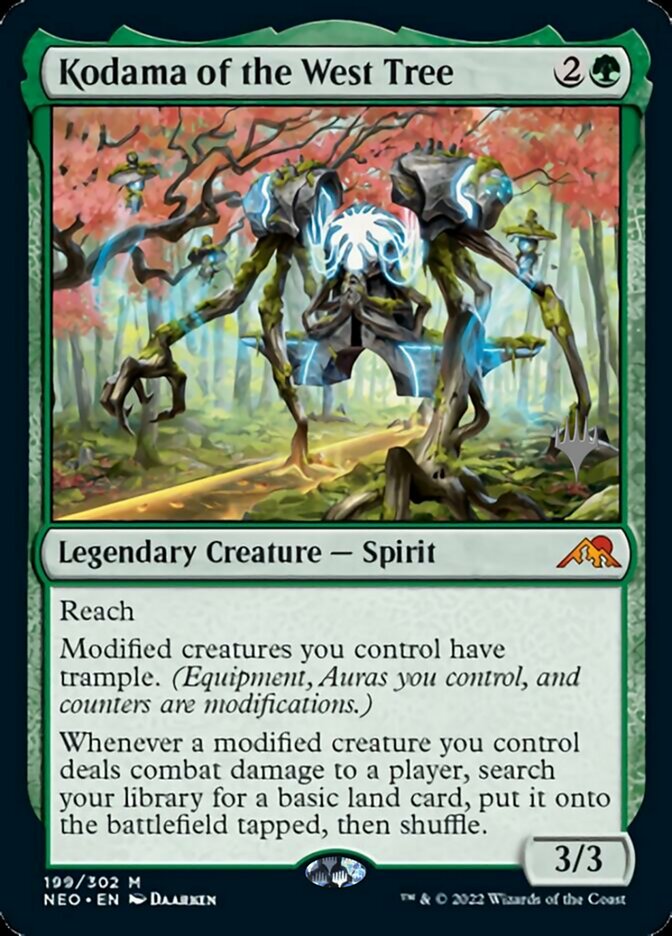 Kodama of the West Tree (Promo Pack) [Kamigawa: Neon Dynasty Promos] | Exor Games Summserside