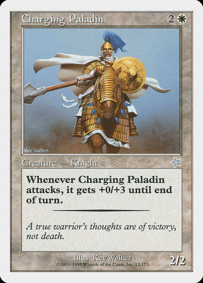 Charging Paladin [Starter 1999] | Exor Games Summserside