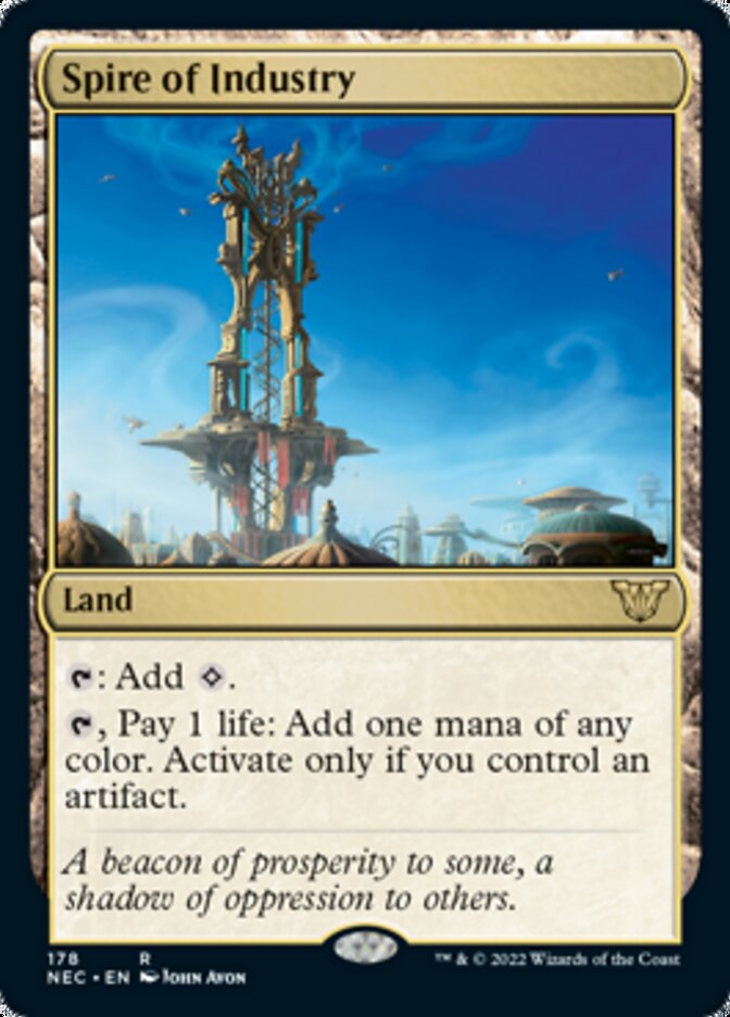Spire of Industry [Kamigawa: Neon Dynasty Commander] | Exor Games Summserside