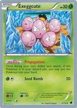 Exeggcute (4/116) (HonorStoise - Jacob Van Wagner) [World Championships 2015] | Exor Games Summserside