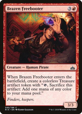 Brazen Freebooter [Rivals of Ixalan] | Exor Games Summserside