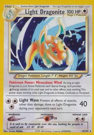 Light Dragonite (14/105) [Neo Destiny Unlimited] | Exor Games Summserside