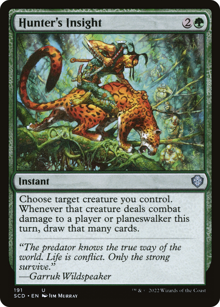 Hunter's Insight [Starter Commander Decks] | Exor Games Summserside