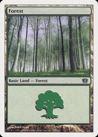 Forest (350) [Eighth Edition] | Exor Games Summserside