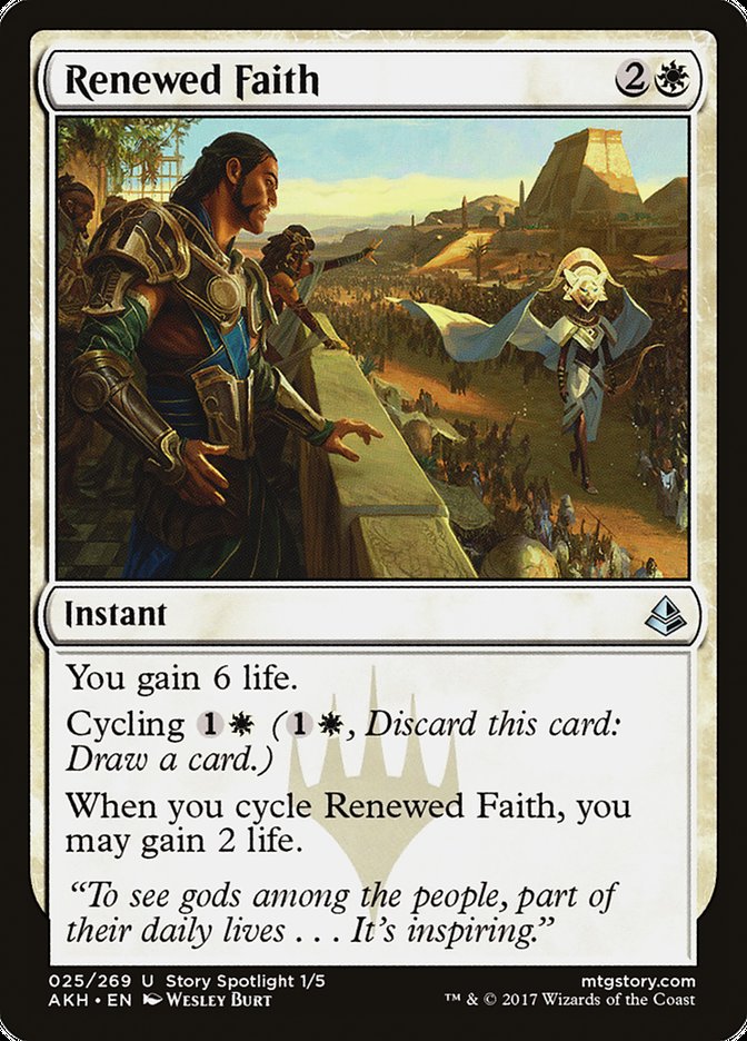 Renewed Faith [Amonkhet] | Exor Games Summserside