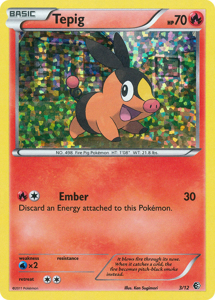 Tepig (3/12) [McDonald's Promos: 2011 Collection] | Exor Games Summserside