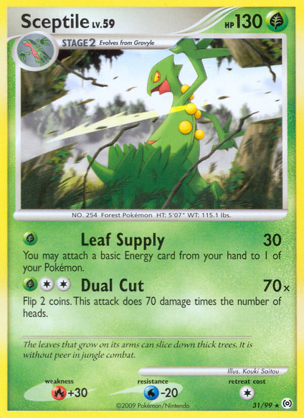 Sceptile (31/99) [Platinum: Arceus] | Exor Games Summserside