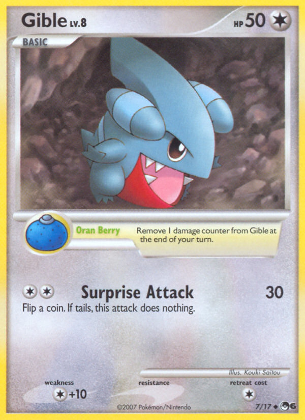 Gible (7/17) [POP Series 6] | Exor Games Summserside